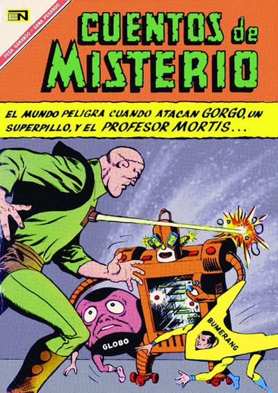 Cover for Cuentos de Misterio (Editorial Novaro, 1960 series) #117