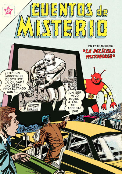 Cover for Cuentos de Misterio (Editorial Novaro, 1960 series) #28