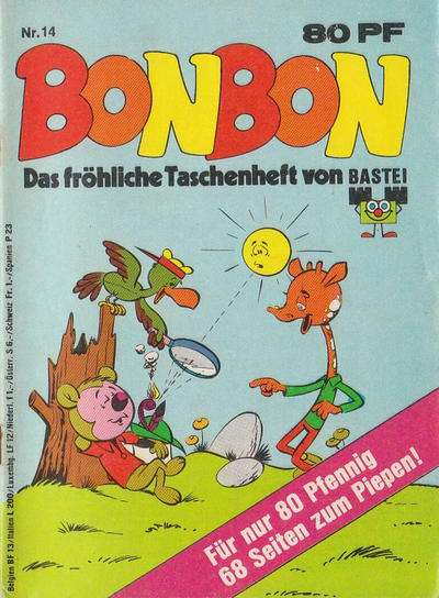 Cover for Bonbon (Bastei Verlag, 1973 series) #14