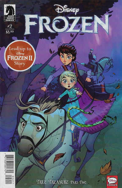 Cover for Frozen: True Treasure (Dark Horse, 2019 series) #2 [Kawaii Creative Studio Cover]