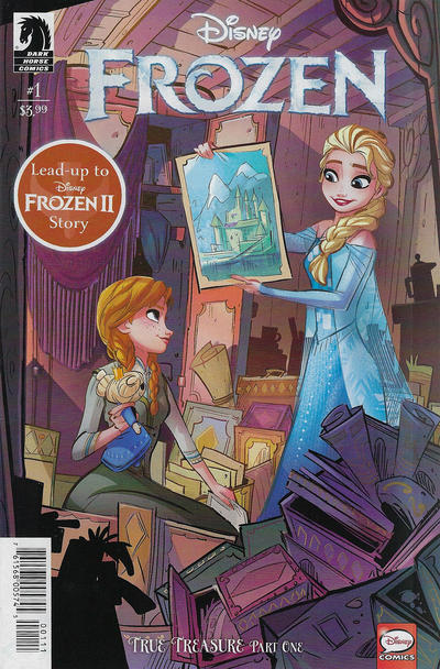 Cover for Frozen: True Treasure (Dark Horse, 2019 series) #1 [Kawaii Creative Studio Cover]