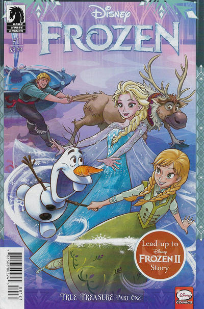 Cover for Frozen: True Treasure (Dark Horse, 2019 series) #1 [Tommaso Renieri Cover]
