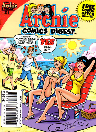 Cover for Archie (Jumbo Comics) Double Digest (Archie, 2011 series) #252 [Direct Edition]