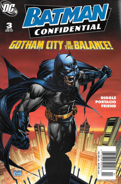 Cover for Batman Confidential (DC, 2007 series) #3 [Newsstand]
