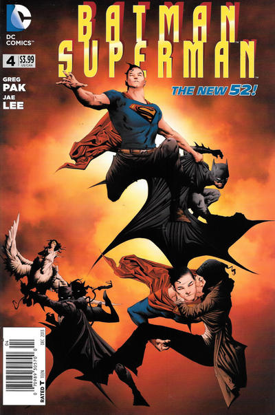 Cover for Batman / Superman (DC, 2013 series) #4 [Newsstand]