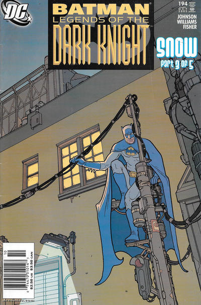 Cover for Batman: Legends of the Dark Knight (DC, 1992 series) #194 [Newsstand]