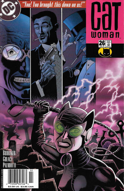 Cover for Catwoman (DC, 2002 series) #26 [Newsstand]