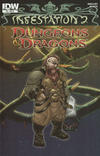 Cover for Infestation 2: Dungeons & Dragons (IDW, 2012 series) #2 [Cover RI - Valerio Schiti]