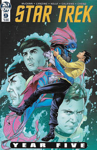Cover Thumbnail for Star Trek: Year Five (IDW, 2019 series) #9 [Regular Cover]