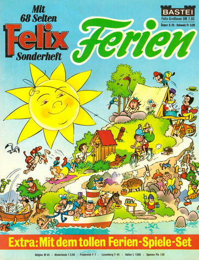 Cover for Felix Sonderheft (Bastei Verlag, 1964 series) #[nn/1978] - Ferien