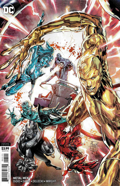 Cover for Metal Men (DC, 2019 series) #1 [Philip Tan Cover]