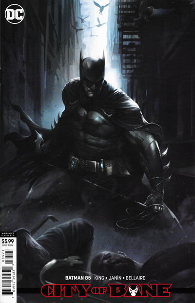 Cover for Batman (DC, 2016 series) #85 [Francesco Mattina Cardstock Variant Cover]