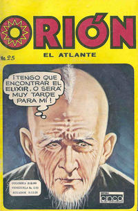 Cover Thumbnail for Orion, El Atlante (Editora Cinco, 1982 series) #25