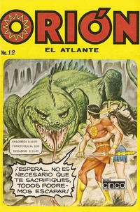 Cover Thumbnail for Orion, El Atlante (Editora Cinco, 1982 series) #12