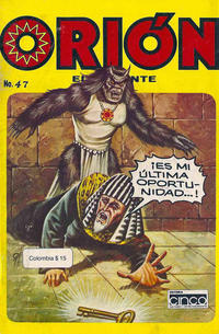 Cover Thumbnail for Orion, El Atlante (Editora Cinco, 1982 series) #47
