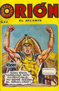 Cover Thumbnail for Orion, El Atlante (Editora Cinco, 1982 series) #44