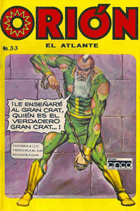 Cover Thumbnail for Orion, El Atlante (Editora Cinco, 1982 series) #33