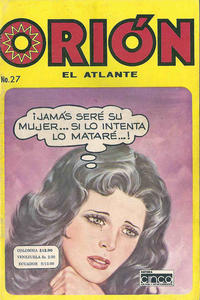 Cover Thumbnail for Orion, El Atlante (Editora Cinco, 1982 series) #27