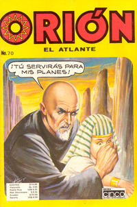Cover Thumbnail for Orion, El Atlante (Editora Cinco, 1982 series) #70