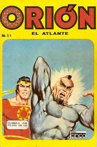 Cover Thumbnail for Orion, El Atlante (Editora Cinco, 1982 series) #51