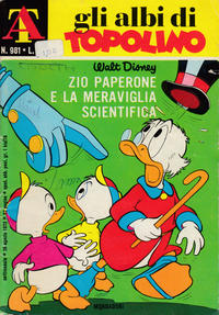 Cover Thumbnail for Albi di Topolino (Mondadori, 1967 series) #981
