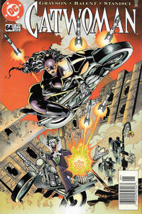 Cover for Catwoman (DC, 1993 series) #64 [Newsstand]
