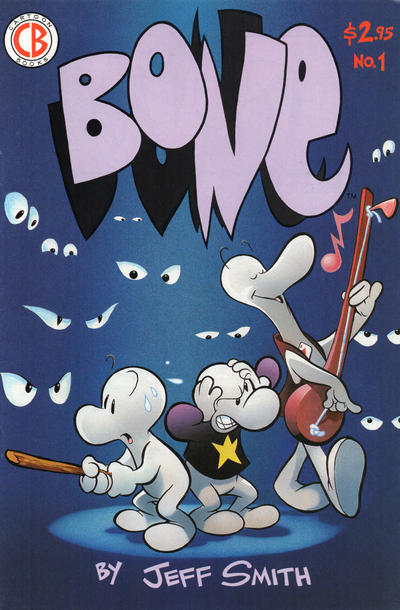 Cover for Bone (Cartoon Books, 1991 series) #1 [Sixth Printing]