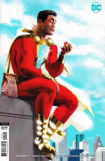 Cover for Shazam! (DC, 2019 series) #9 [Kaare Andrews Variant Cover]