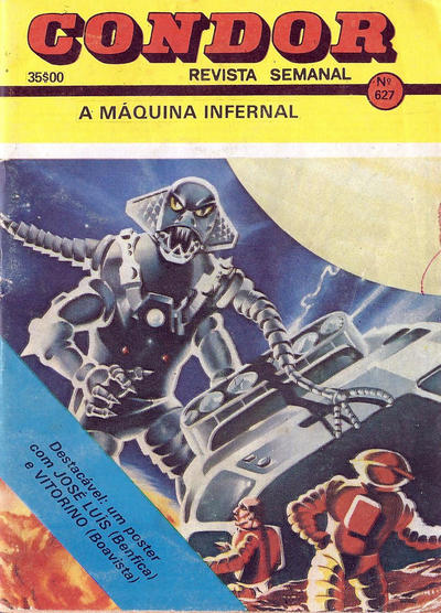 Cover for Condor (Agência Portuguesa de Revistas, 1972 series) #627
