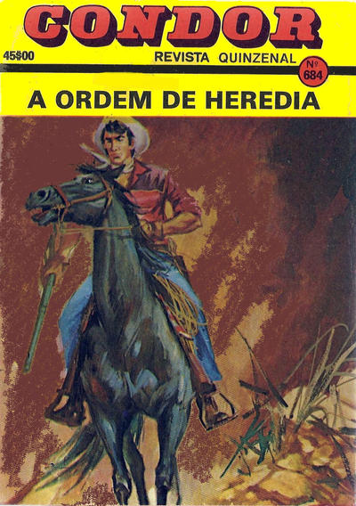 Cover for Condor (Agência Portuguesa de Revistas, 1972 series) #684