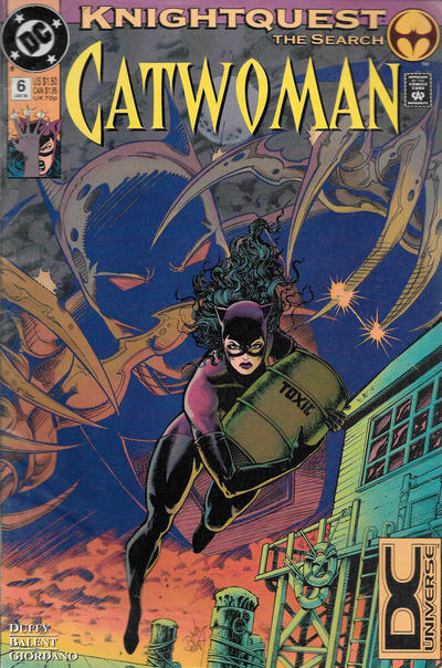 Cover for Catwoman (DC, 1993 series) #6 [DC Universe Corner Box]