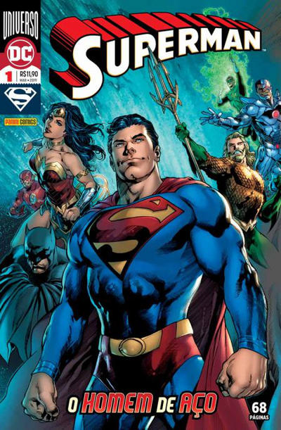 Cover for Superman (Panini Brasil, 2019 series) #1 / 24