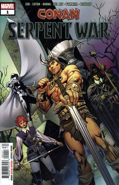 Cover for Conan: Serpent War (Marvel, 2020 series) #1 [Carlos Pacheco]