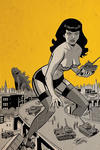 Cover Thumbnail for Bettie Page: Unbound (2019 series) #8 [Incentive Virgin Art Cover Scott Chantler]