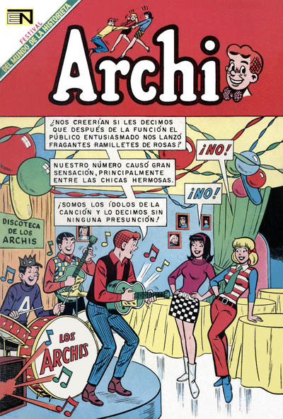 Cover for Archi (Editorial Novaro, 1956 series) #321