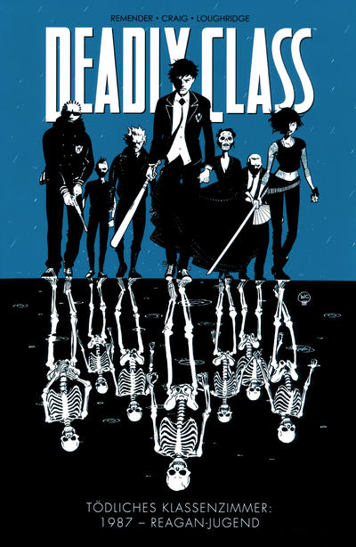 Cover for Deadly Class (Panini Deutschland, 2015 series) #1 - 1987 - Reagan-Jugend
