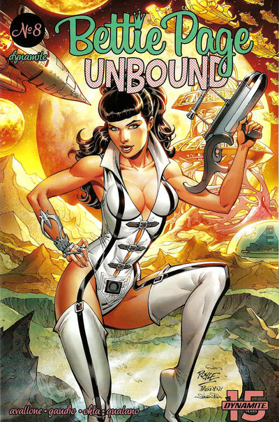 Cover for Bettie Page Unbound (Dynamite Entertainment, 2019 series) #8 [Cover A John Royle]