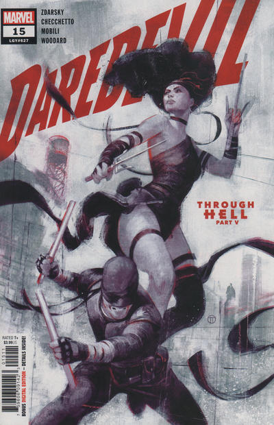 Cover for Daredevil (Marvel, 2019 series) #15 (627)