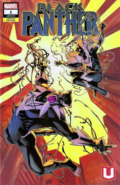 Cover for Black Panther (Marvel, 2018 series) #1 (173) [Marvel Unlimited - Jamal Campbell]