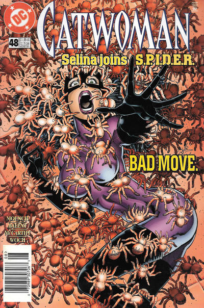 Cover for Catwoman (DC, 1993 series) #48 [Newsstand]