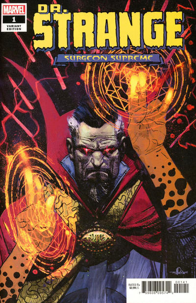 Cover for Dr. Strange (Marvel, 2020 series) #1 [Gerardo Zaffino]