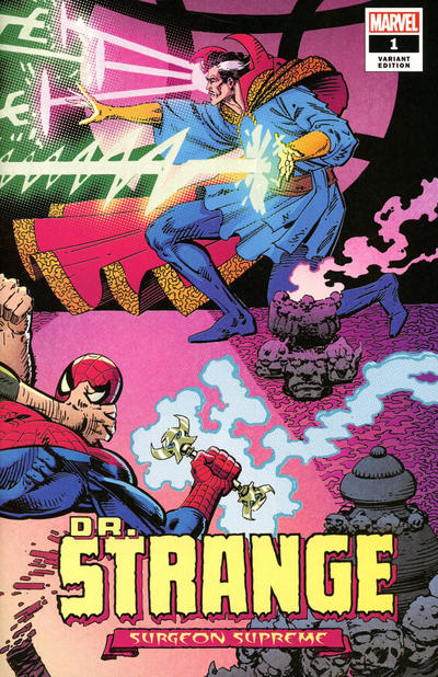 Cover for Dr. Strange (Marvel, 2020 series) #1 [Frank Miller 'Hidden Gem']