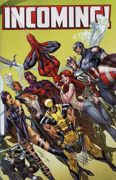 Cover for Incoming (Marvel, 2020 series) #1 [J. Scott Campbell 'Hidden Gem' Cover]