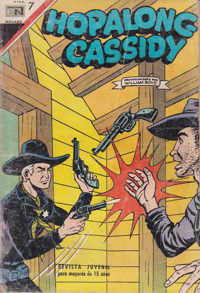 Cover for Hopalong Cassidy (Editorial Novaro, 1952 series) #156