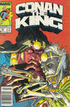 Cover Thumbnail for Conan the King (1984 series) #53 [Newsstand]