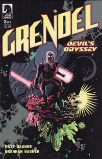 Cover Thumbnail for Grendel: Devil's Odyssey (Dark Horse, 2019 series) #2 [Gabriel Bá Cover]