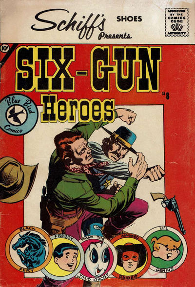 Cover for Six-Gun Heroes (Charlton, 1959 series) #8 [Schiff's Shoes]