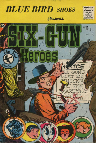 Cover for Six-Gun Heroes (Charlton, 1959 series) #10 [Blue Bird Shoes]
