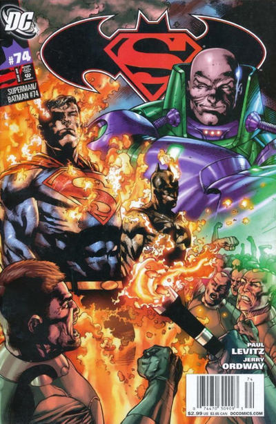 Cover for Superman / Batman (DC, 2003 series) #74 [Newsstand]