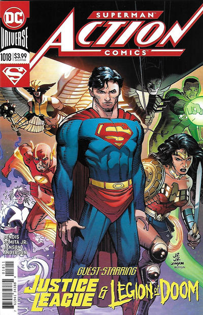 Cover for Action Comics (DC, 2011 series) #1018 [John Romita Jr. & Klaus Janson Cover]
